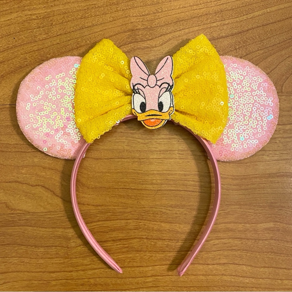 Disney Daisy Duck Inspired Theme Park Ears